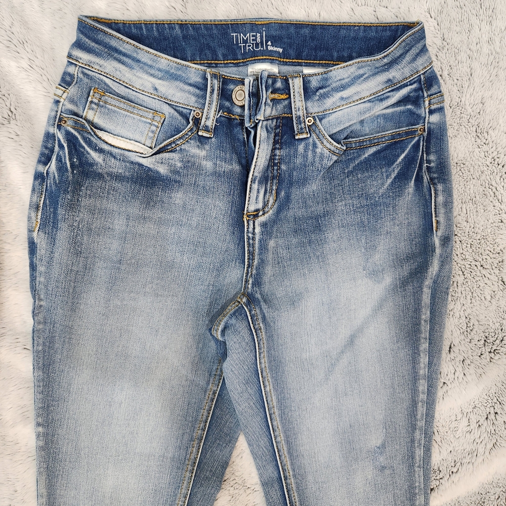 Blue Skiny Denim Jeans for Teens